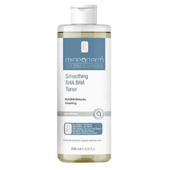 Mineaderm Smoothing AHA BHA Toner 200 ml ürün görseli 1