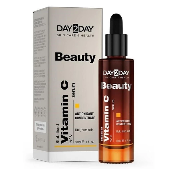 Day2Day Beauty Stabilised Vitamin C %10 Serum 30 ml ürün görseli 1