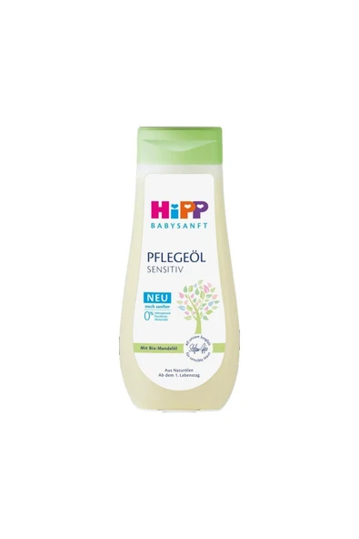 Hipp Babysanft Bebek Masaj ve Bakim Yağı 200 ml ürün görseli 1