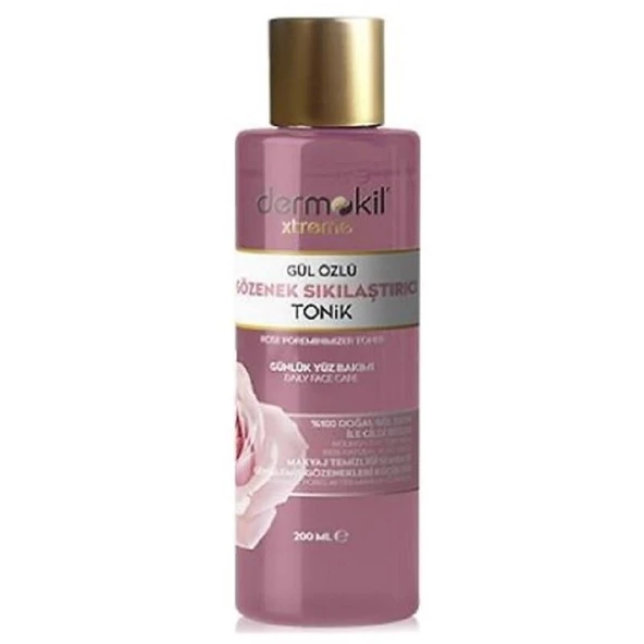 Dermokil Gül Özlü Gözenek Sıkılaştırıcı Tonik 200 ml ürün görseli 1