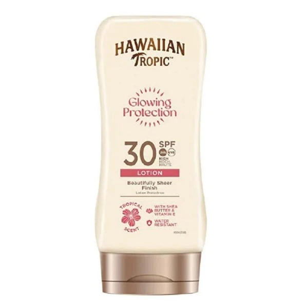 Hawaiian Tropic Glowing Protection Güneş Losyonu SPF30 180 ml ürün görseli 1