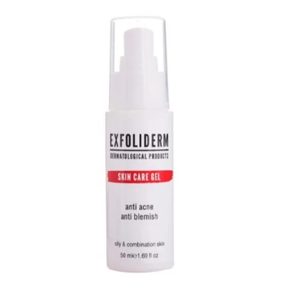 Exfoliderm Skin Care Gel Anti Acne Blemish 50 ml ürün görseli 1