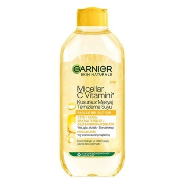 Garnier Micellar C Vitamini Kusursuz Makyaj Temizleme Suyu 400 ml ürün görseli 1