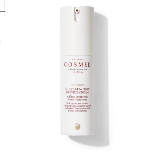 Cosmed Revolution Multi-Function Peptide Cream - Yaşlanma ve Kırışıklık Karşıtı Peptitli Nemlendirici Cilt Bakım Kremi 30 ml ürün görseli 1