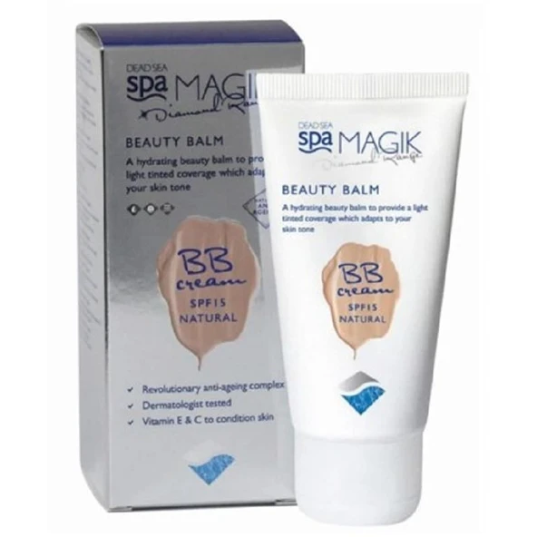 Dead Sea Spa Magik Beauty Balm BB Cream SPF15 50 ml ürün görseli 1