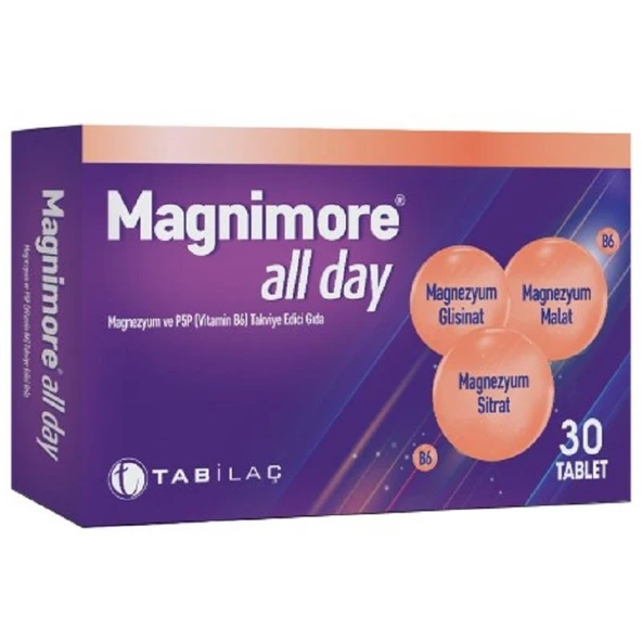 Magnimore All Day 30 Tablet ürün görseli 1