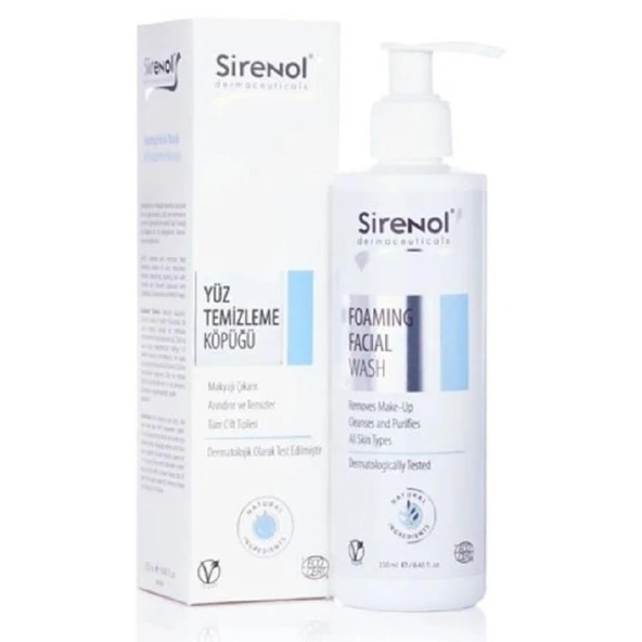 Sirenol Cadı Fındığı Yüz Temizleme Köpüğü 250 ml ürün görseli 1