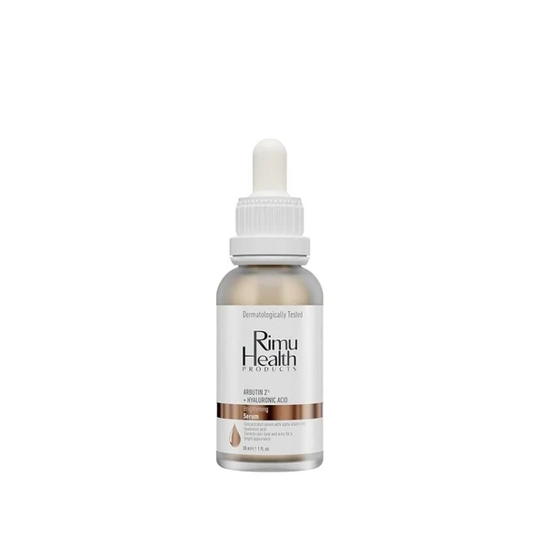 Rimu Health Products Cilt Tonu Eşitleyici ve Lekeli Ciltler Için Yüz Serumu Arbutin %2 + HYA 30 ml ürün görseli 1