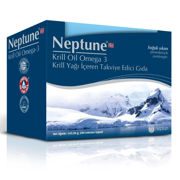 Neptune Krill Oil 240 Kapsül ürün görseli 1