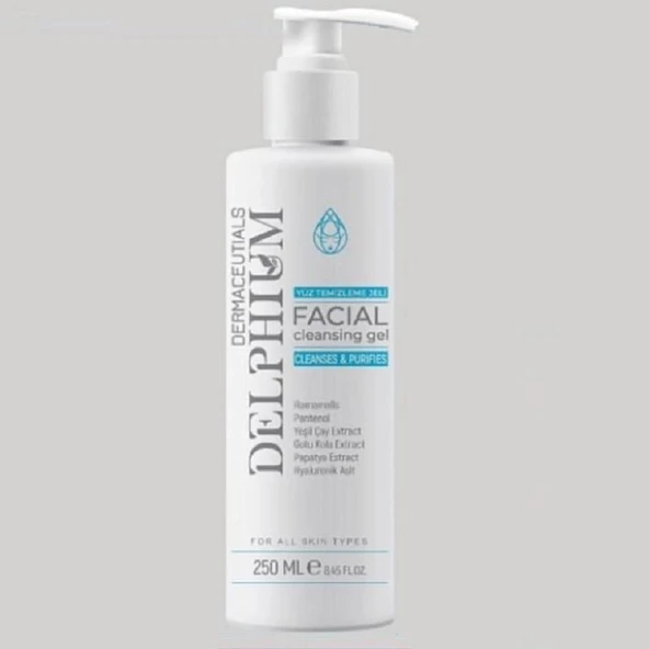 Delphium Yüz Temizleme Jeli 250 ml ürün görseli 1