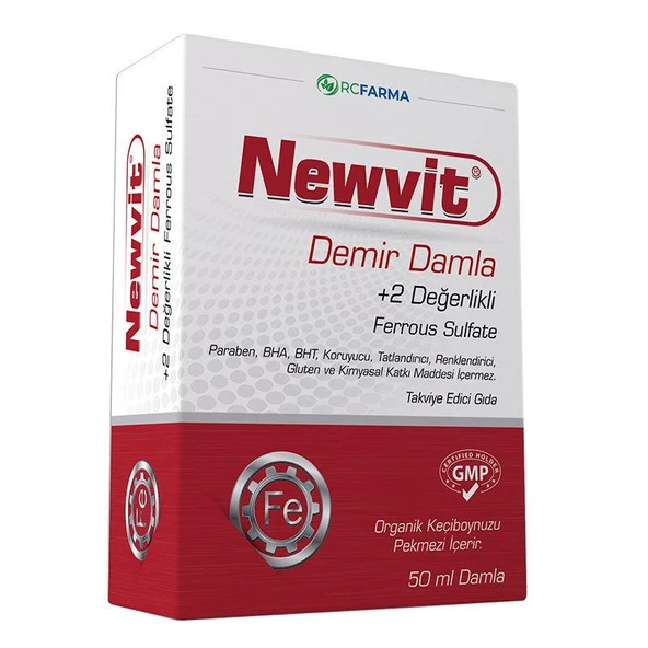 Newvit Demir Damla 50 ml ürün görseli 1