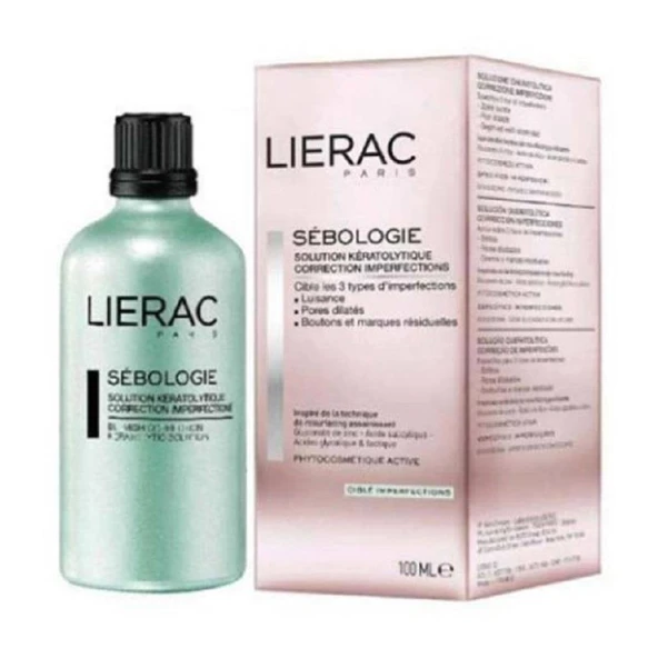 Lierac Paris Sebologie Imperfections Corrections Regulating Solution Akneli Ciltler İçin Keratoliti 100 ml ürün görseli 1