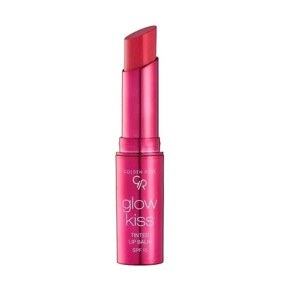 Golden Rose Glow Kiss Tinted Lip Balm Berry Pink Dudak Nemlendiricisi No: 03 ürün görseli 1