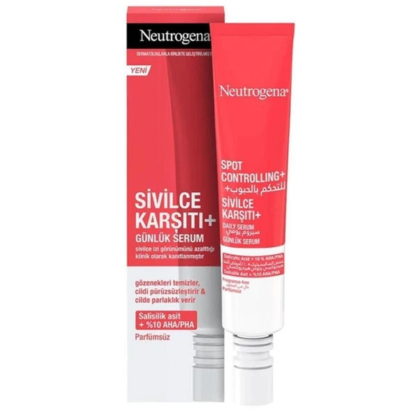 Neutrogena Yüz Serumu Sivilce Karşıtı 30 ml ürün görseli 1