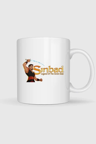 Denizci Sinbad Seven Seas Tasarımlı Kupa Bardak ürün görseli 1