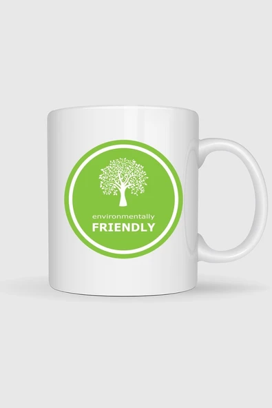 Environmentally Friendly Natural Environment Tasarımlı Kupa Bardak ürün görseli 1