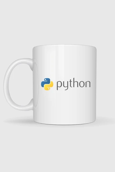 Python Programming Language Tasarımlı Kupa Bardak - Resim 2
