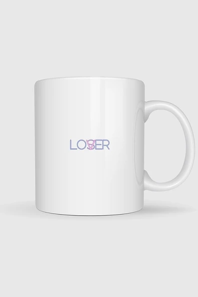Lover - Loser Tasarımlı Kupa Bardak ürün görseli 1