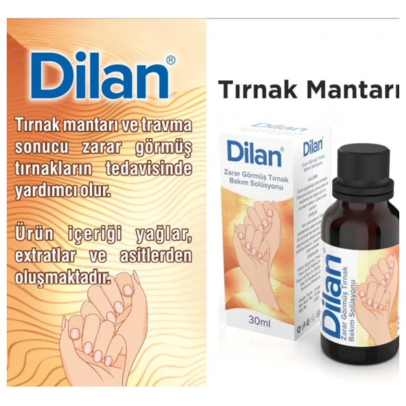 Dilan Tırnak Bakım Solüsyonu 30 ml - Resim 2