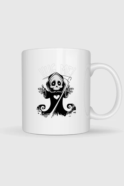 Death, Cute, Mascot, Grim, Reaper Tasarımlı Kupa Bardak ürün görseli 1