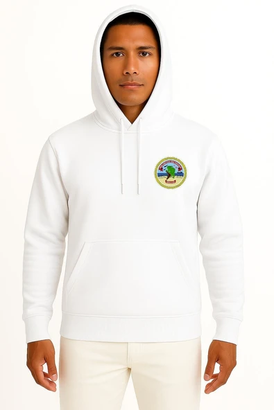 Kapüşonlu Amfibi Deniz Piyade Cep Tasarımlı Unisex Sweatshirt ürün görseli 1