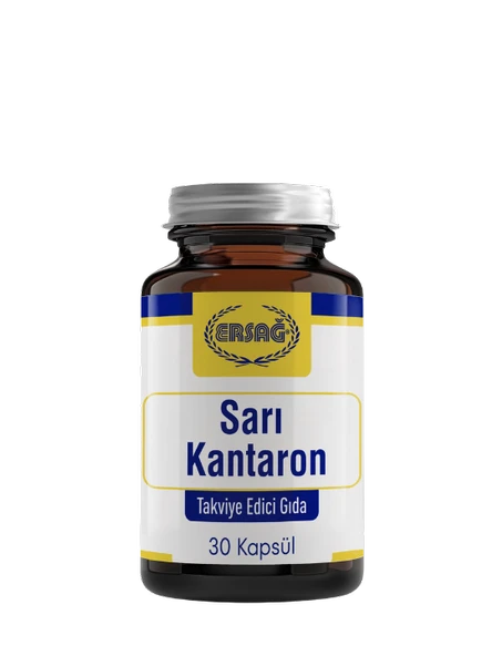 ERSAĞ SARI KANTARON 30 KAPSÜL ürün görseli 1