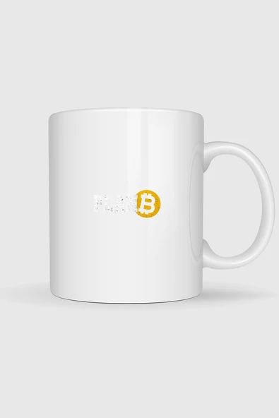 Bitcoin Plan B Cripto Tasarımlı Kupa Bardak ürün görseli 1