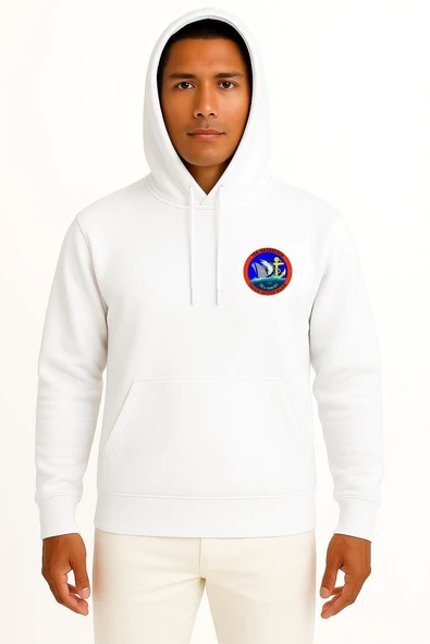 Kapüşonlu Tcg İskenderun A1600 Cep Tasarımlı Unisex Sweatshirt ürün görseli 1