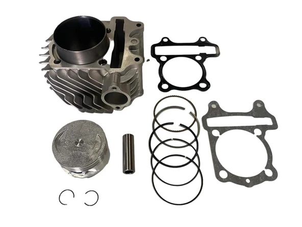 Rks Grace 202 -Volta Rm 5 170 Silindir Piston Sekman Seti Komple ,61 Mm A Kalite  Supermoto ürün görseli 1