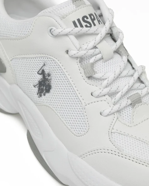Us Polo Assn Maybe Beyaz Kadın Sneaker - Resim 7