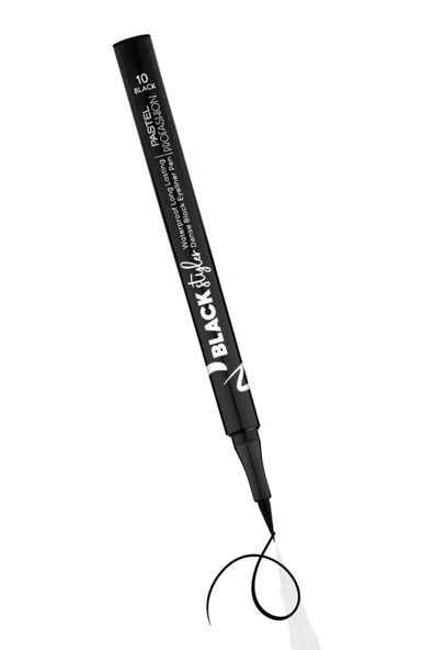 Pastel Black Styler Waterproof Eyeliner Pen - Eyeliner Kalemi 10 Black ürün görseli 1