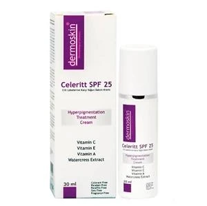 Dermoskin Celeritt SPF 25 Leke Karşıtı Bakım Kremi 30 ml ürün görseli 1