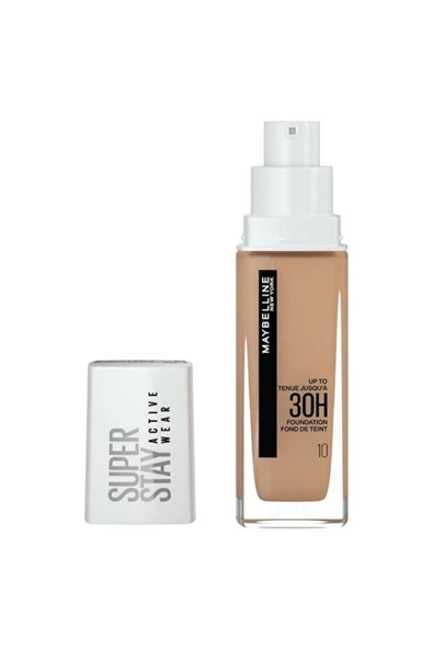 Maybelline New York Super Stay Active Wear Fondöten- 10 Ivory ürün görseli 1