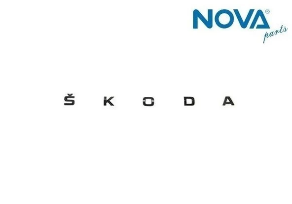 6V0853687A Yazı Skoda ( Uzun Siyah) - Superb-Octavia-Kodiaq ürün görseli 1