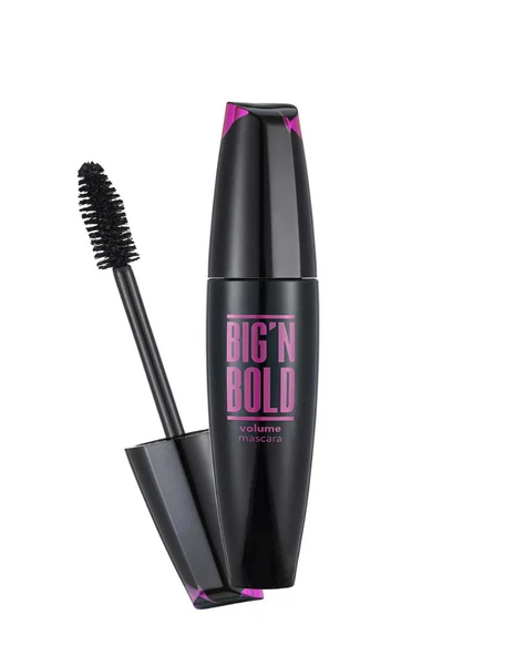 Flormar Hacim Veren Maskara ( Siyah ) - Big N Bold Mascara - 001 Numara ürün görseli 1