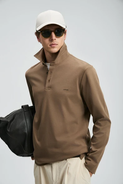 Lufian 112040044 Rocky Smart Polo Tişört Erkek Sweatshirt ürün görseli 1