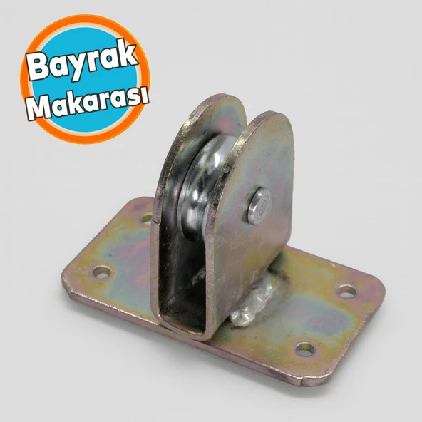 Tablalı Bayrak Makarası Paslanmaz Çelik Dayanıklı Halat Sistemli Kolay Kurulum Bayrak Askı Makinası ürün görseli 1