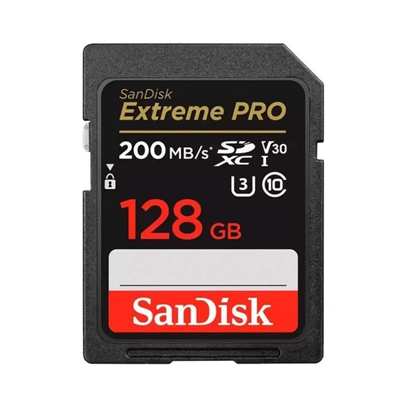 Sandisk Extreme Pro 128GB 200MB/S Sdxc Hafıza Kart - Outlet ürün görseli 1
