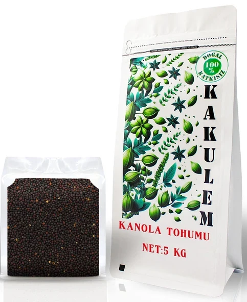 KAKULEM SERTİFİKALI Kanola Rapiska Tohumu Kuş Yemi 5 KG ürün görseli 1
