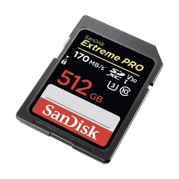 SanDisk Extreme Pro SDSDXXY-512G-GN4IN Class 10 UHS-I U3 V30 512 GB Hafıza Kartı - Outlet ürün görseli 1
