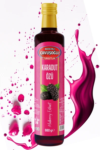 Çavuşoğlu Karadut Özüı Cam Şişe 680 gr ürün görseli 1
