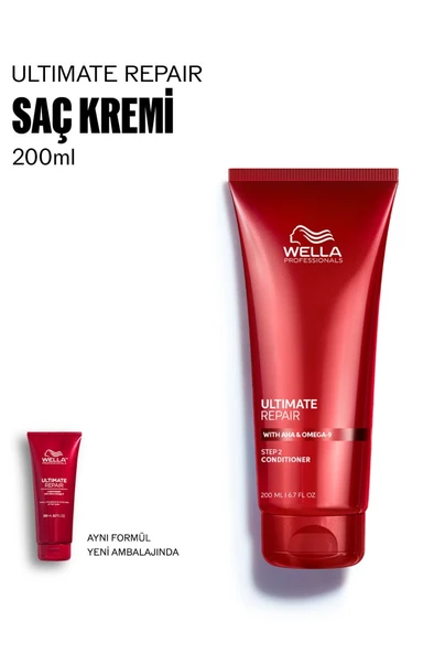 Ultimate Repair Yıpranmış Saçlar İçin Derinlemesine Besleyici Saç Kremi 200 ML ürün görseli 1