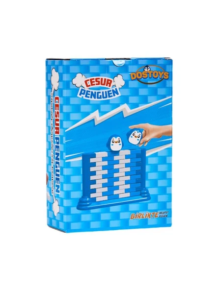 Dostoys Cesur Penguen Denge Oyunu 2 Kişilik 3 Yaş Üstü XS977-150 ürün görseli 1