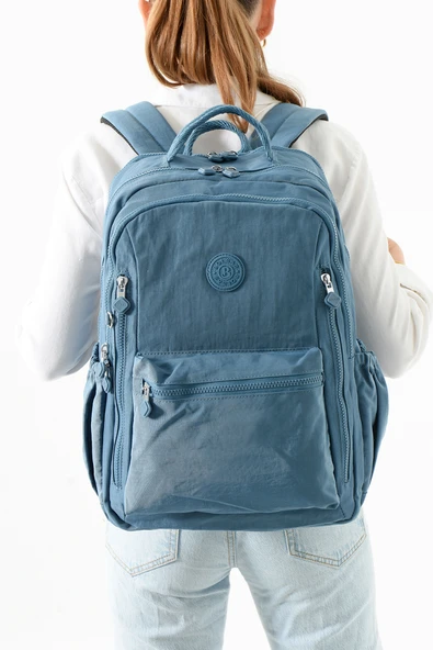Bolsas Kadın Sırt Çanta Mavi 1091 - Resim 2