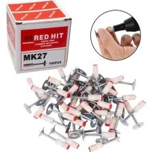 Pul Başlı Barutlu Çivi 27 mm 100 Adet ürün görseli 1