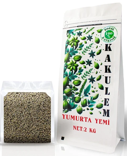 KAKULEM SERTİFİKALI Yumurta Verimini Arttıran Yumurta Yemi 2 KG ürün görseli 1