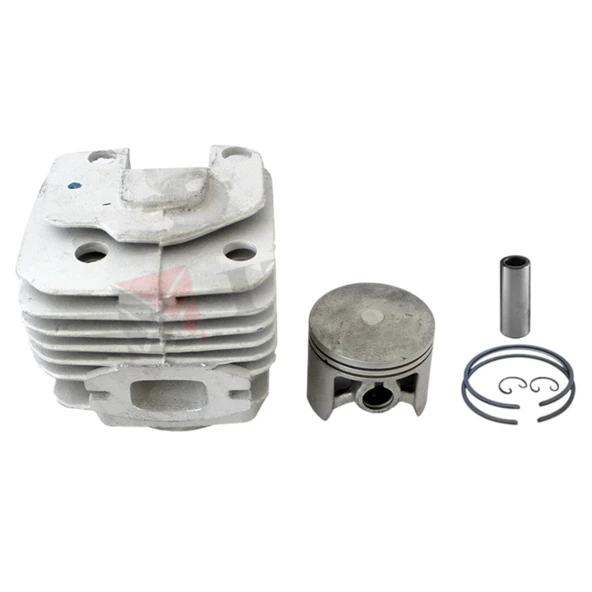 Silindir + Piston Seti 45.2 mm (54.5cc) Hyundai Turbo 760 ve Oleomac GSH 56 ile Uyumlu – Yüksek Performanslı Motor Seti ürün görseli 1