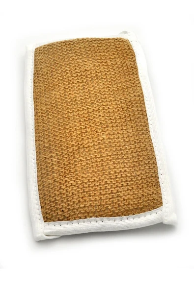 Doğal Jüt İp Banyo Sırt Lifi Hamam Sırt Kesesi 15x27 cm. ürün görseli 1