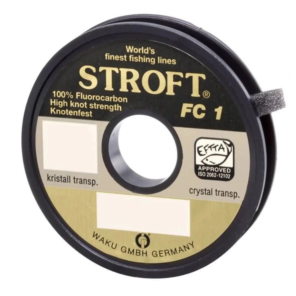 Stroft Fc1 %100 Flourocarbon Misina Alman Kalitesi 25Mt 0,30Mm ürün görseli 1