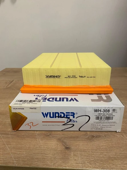 Wunder WH308 Hava Filtresi Opel Frontera (1992--) / Omega (1986-1994) ürün görseli 1